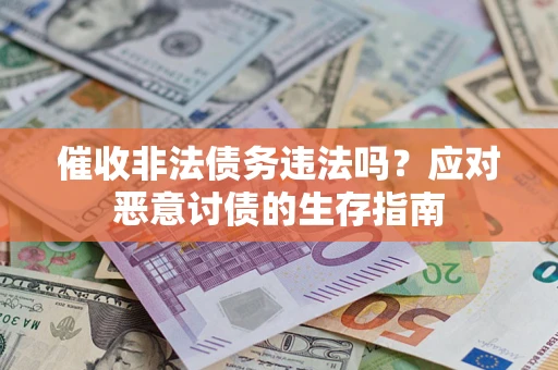 北京催收非法债务违法吗？应对恶意讨债的生存指南