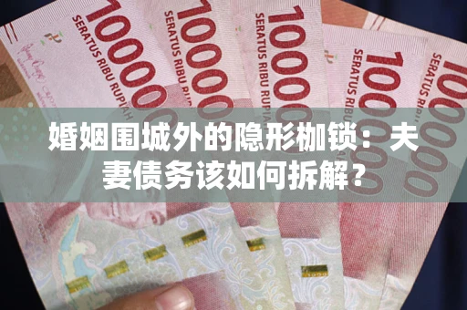 北京婚姻围城外的隐形枷锁：夫妻债务该如何拆解？